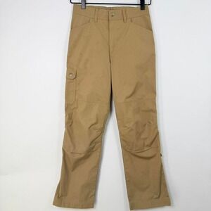 Patagonia Tan Utility Work Pants Cargo Reinforced Knee Hiking Outdoor